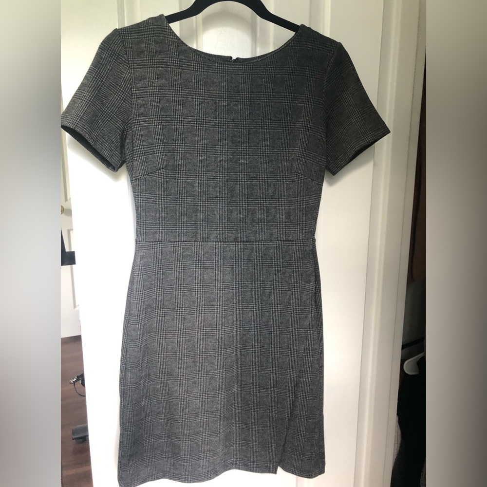 Banana Republic plaid dress